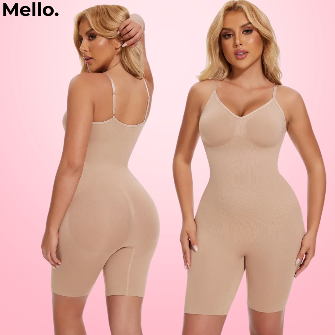 Mello. Snatché בגד גוף מחטב דגם רומי - "המחטב שמעלים את הבטן והברכיים – בלי להתפשר על נוחות"
