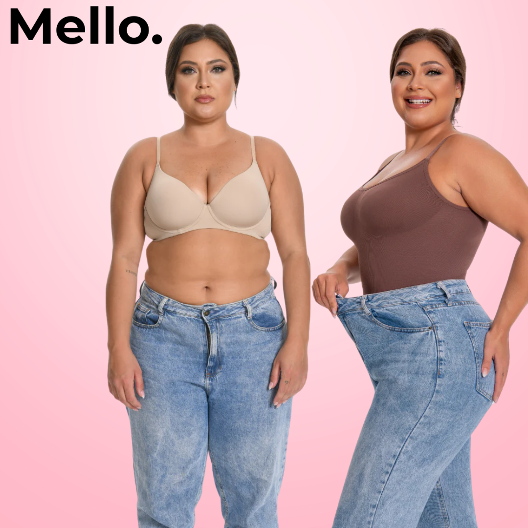 Mello. Snatché בגד גוף מחטב דגם איילה - "המחטב שאת שוכחת שהוא עלייך – אבל כולם שמים לב"